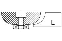 Профильная фреза сегментная гранит L20 (L30)