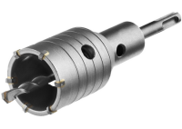 Коронка по бетону SDS Plus 45мм в сборе с державкой Коронка по бетону SDS Plus 45мм в сборе с державкой